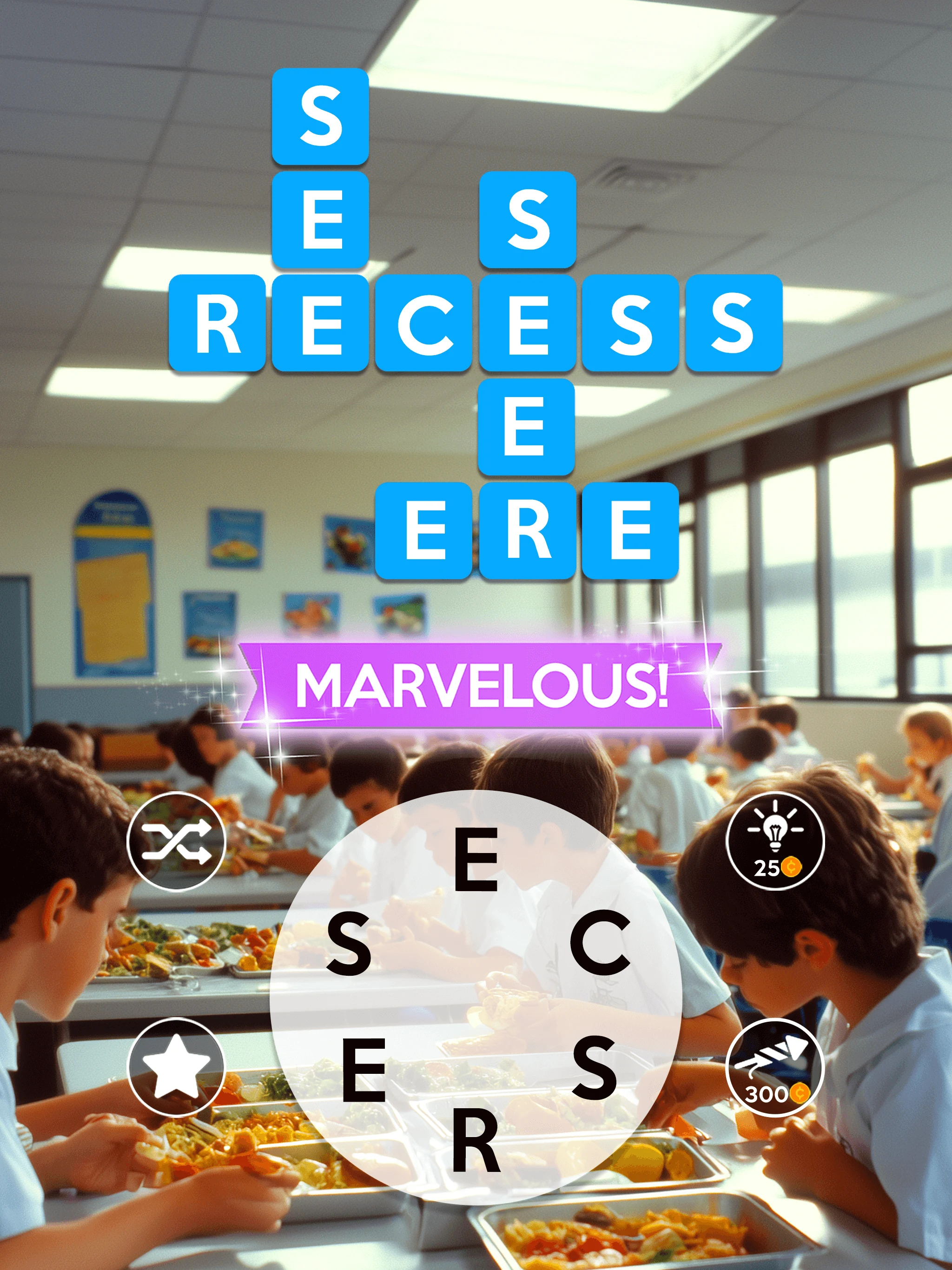 Wordscapes: Word puzzle game screenshot