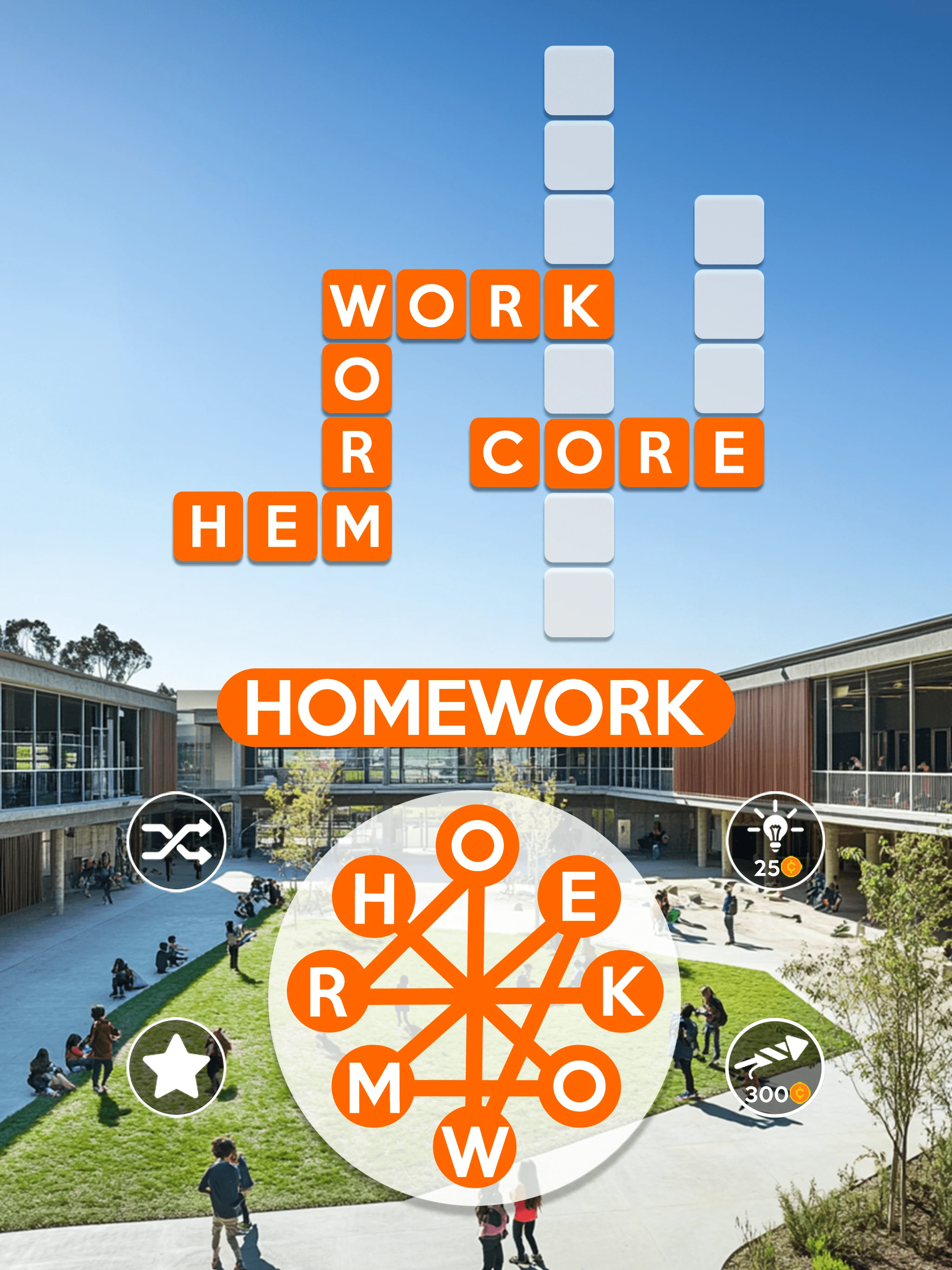 Wordscapes: Word puzzle game screenshot